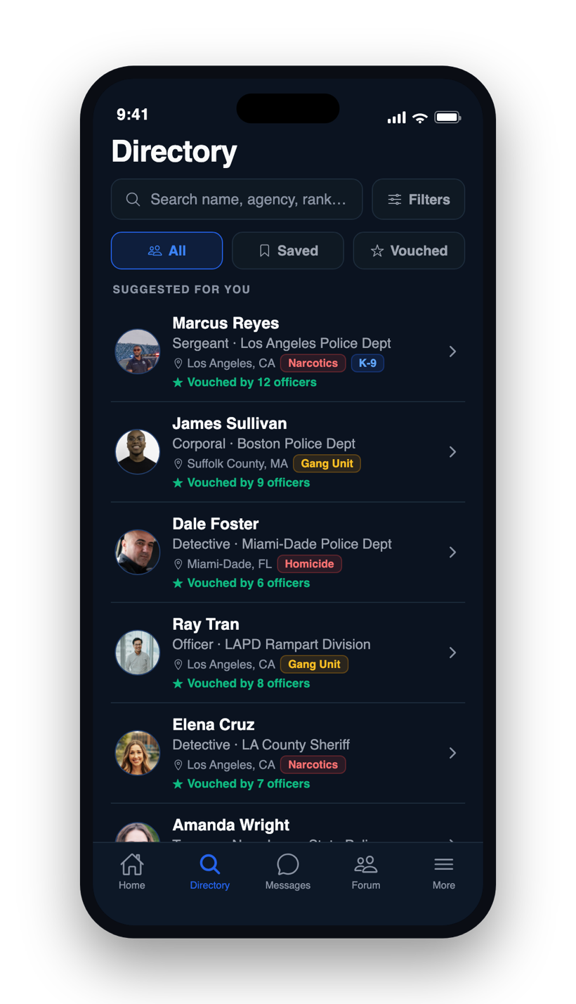 Gridline app screen