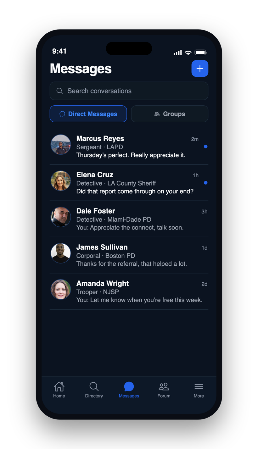 Gridline app screen